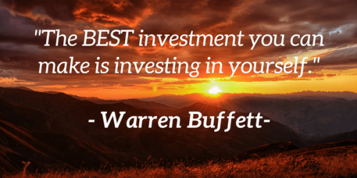 Invest in yourself before you invest in the Market